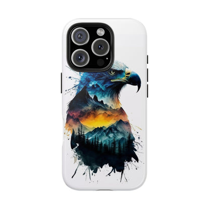 Intense Gaze Bald Eagle Tough Phone Case