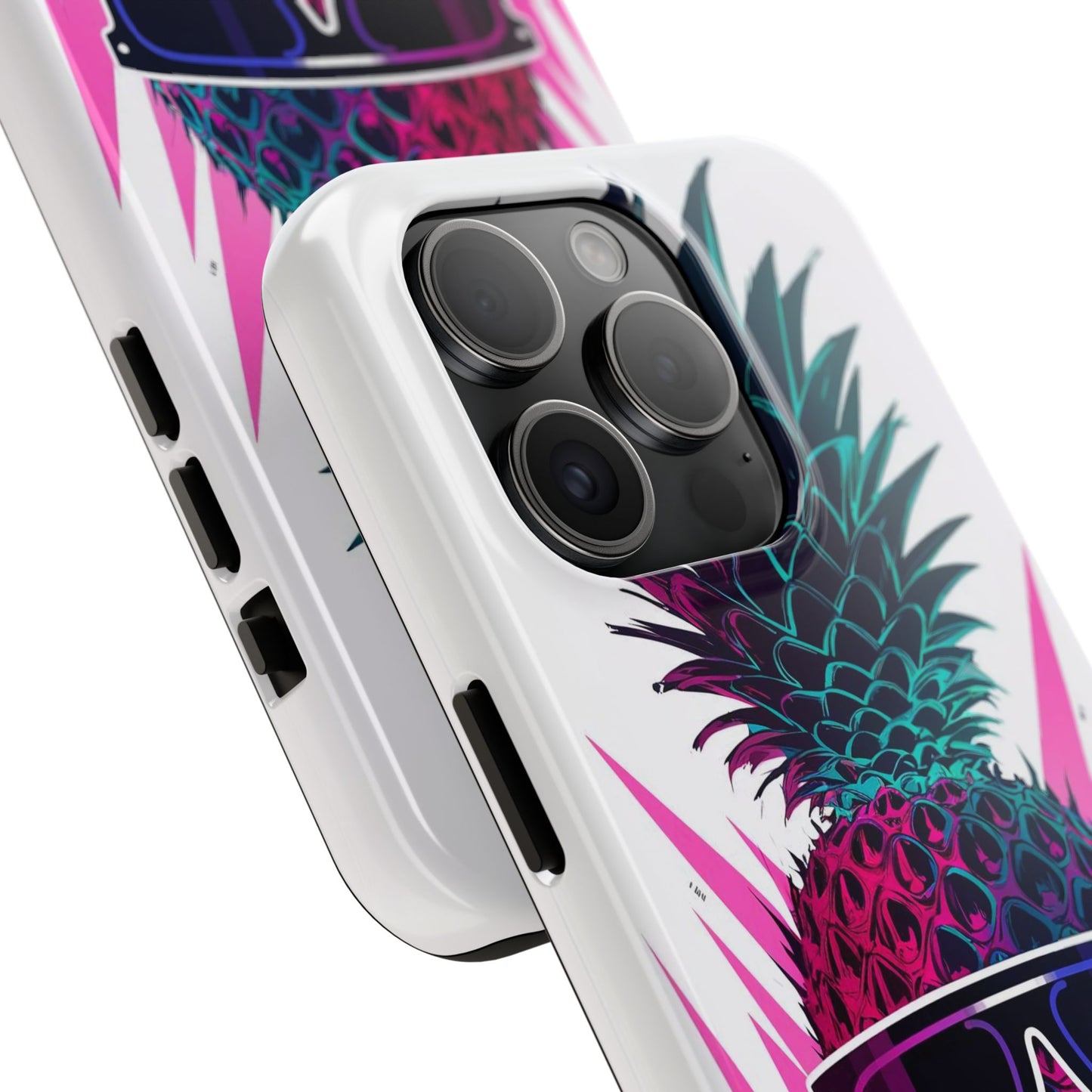 Sunglass Clad Pineapple Funk Tough Phone Case