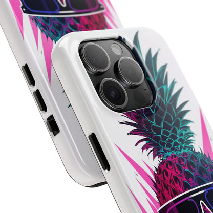 Sunglass Clad Pineapple Funk Tough Phone Case