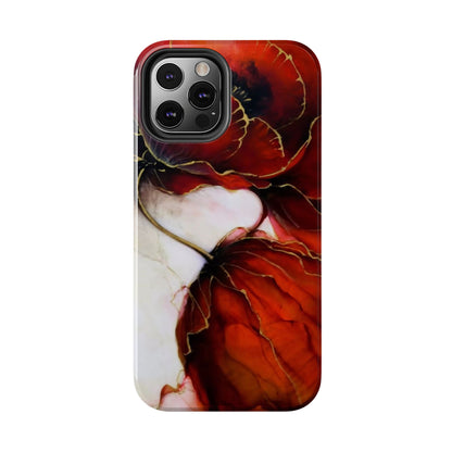 Ethereal Blossom Alcohol Ink Tough Phone Case