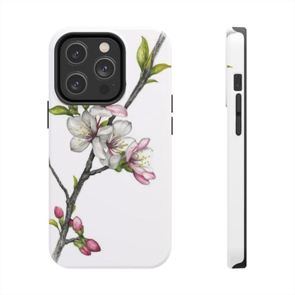 Minimalist Blossom Branch Tough Phone Case