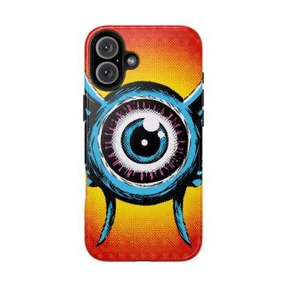 Bursting Vision Winged Eye iPhone Case