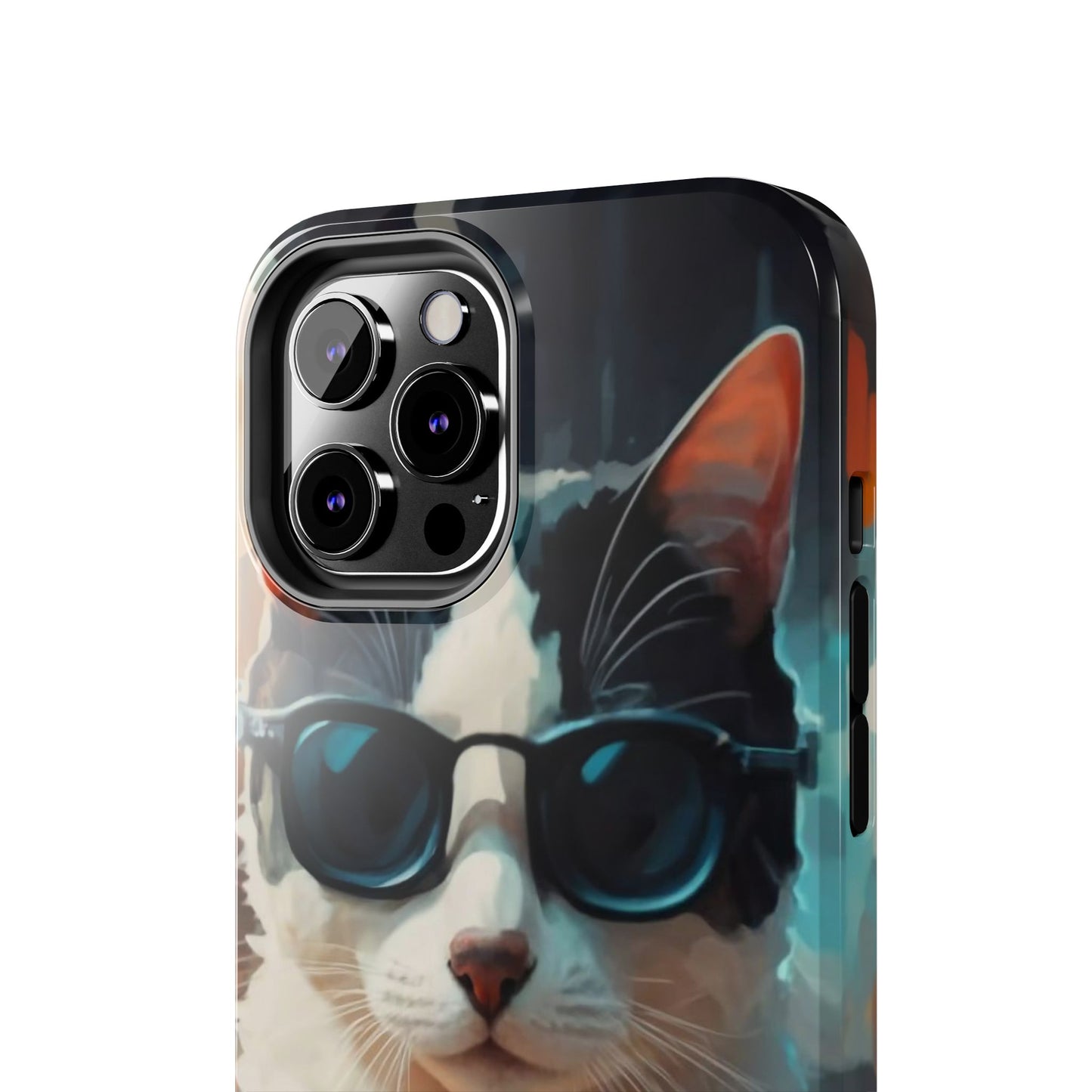 CoolCat Dinner Date Tough Phone Case