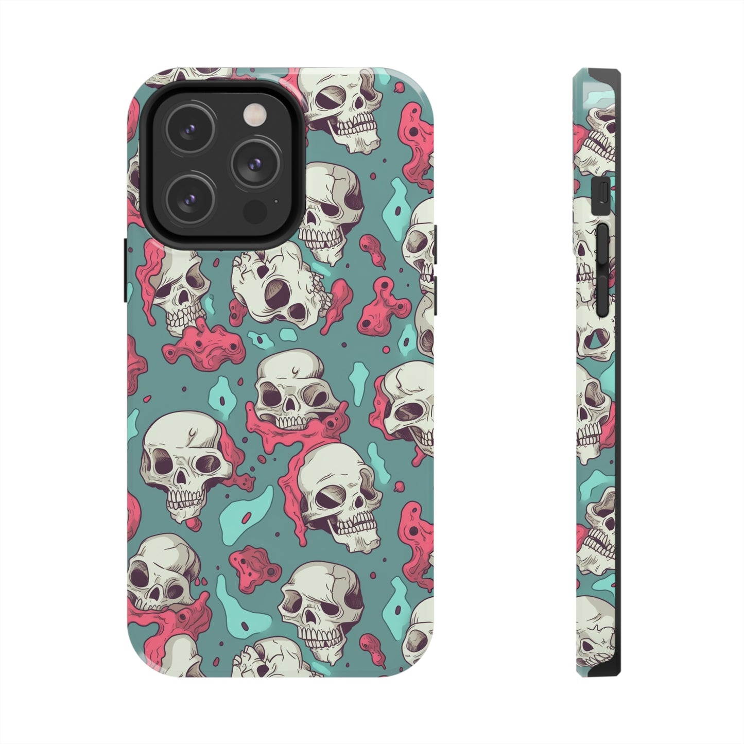 Skull Splasher - Deathly Protection - Tough Phone Case