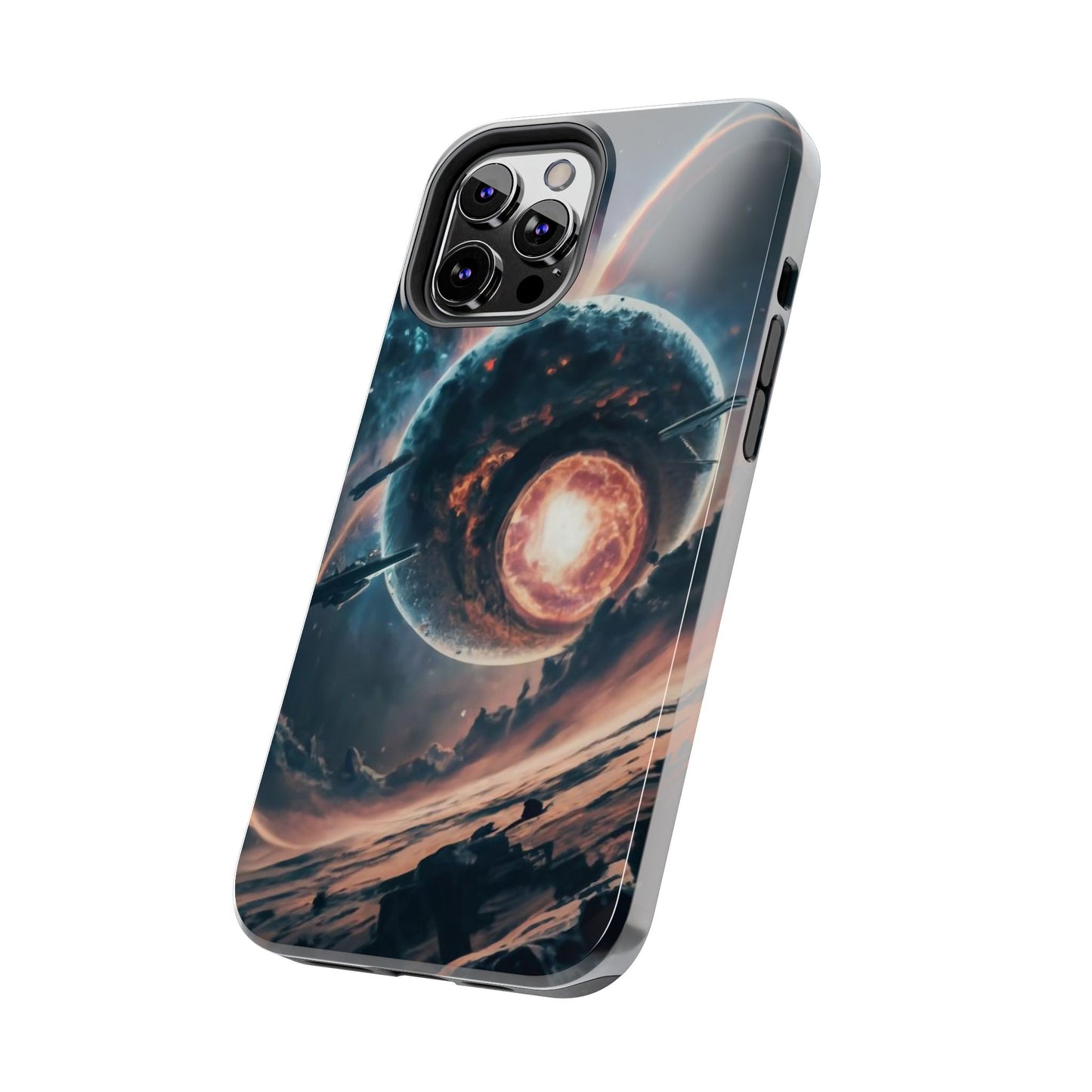 Cosmic Implosion Planet Tough Phone Case