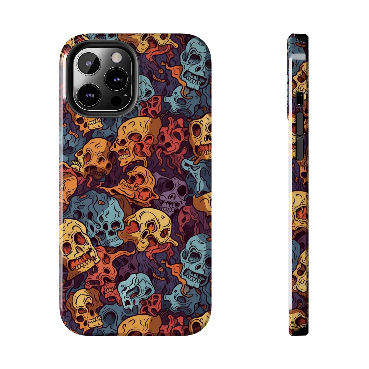 Skeletal Flow - Deathly Protection - Tough Phone Case