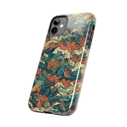 Vibrant Waves - Wave of Colors - Tough Phone Case