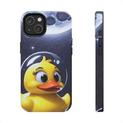 Lunar Space Duck Adventure Tough Phone Case