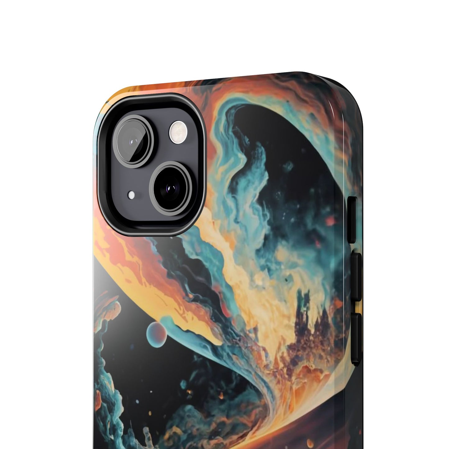 Retro Futuristic Space Odyssey Tough Phone Case