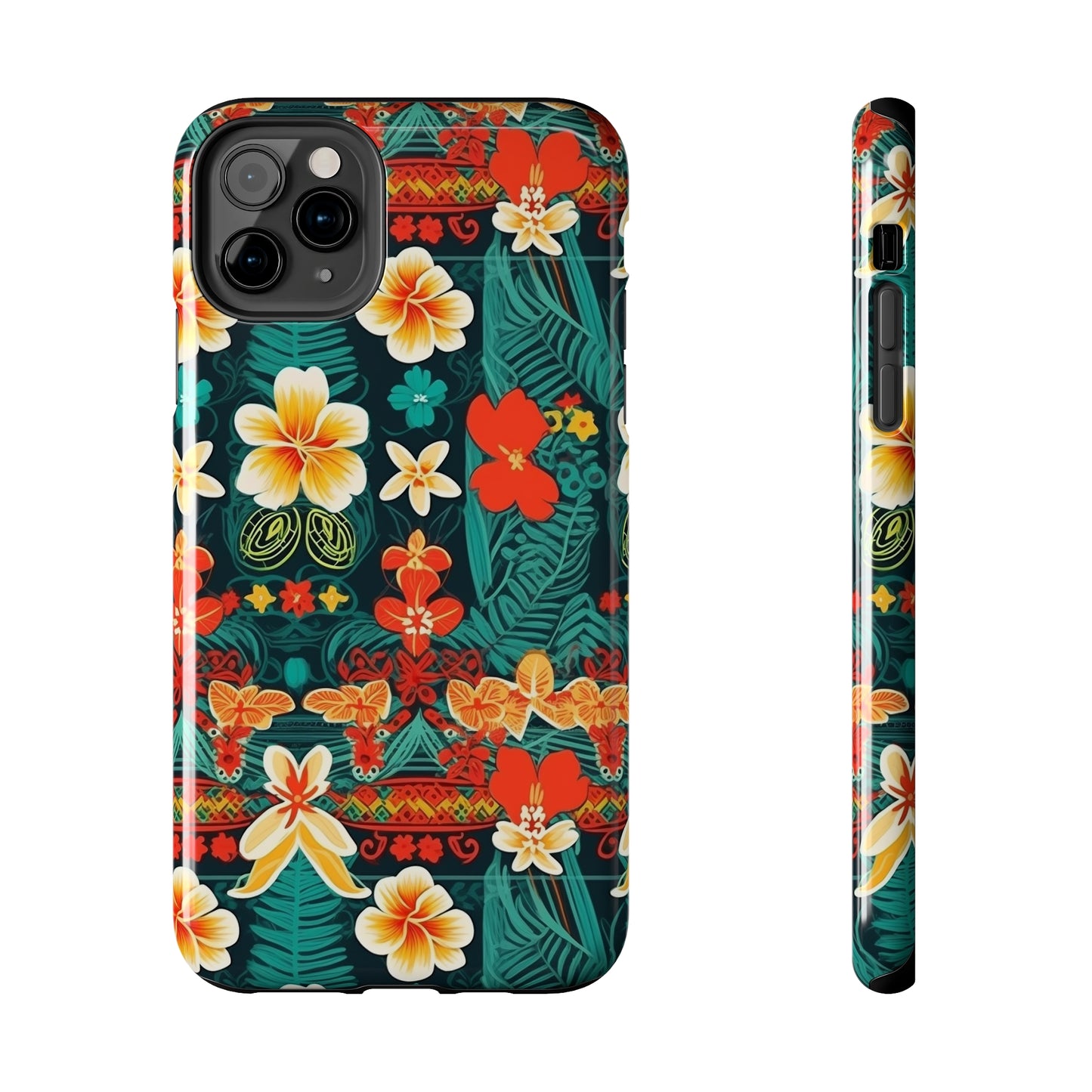 Hibiscus Haze - Hawaiian Tough Phone Case