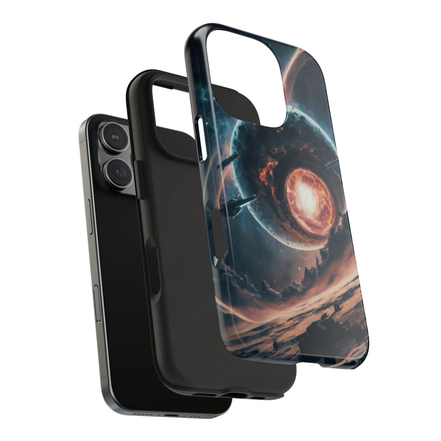 Cosmic Implosion Planet Tough Phone Case