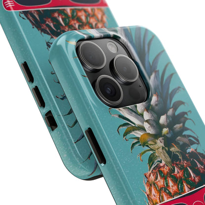 Beach-Ready Pineapple Sunglasses Tough Phone Case