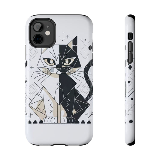 Minimalist Feline Defender Case