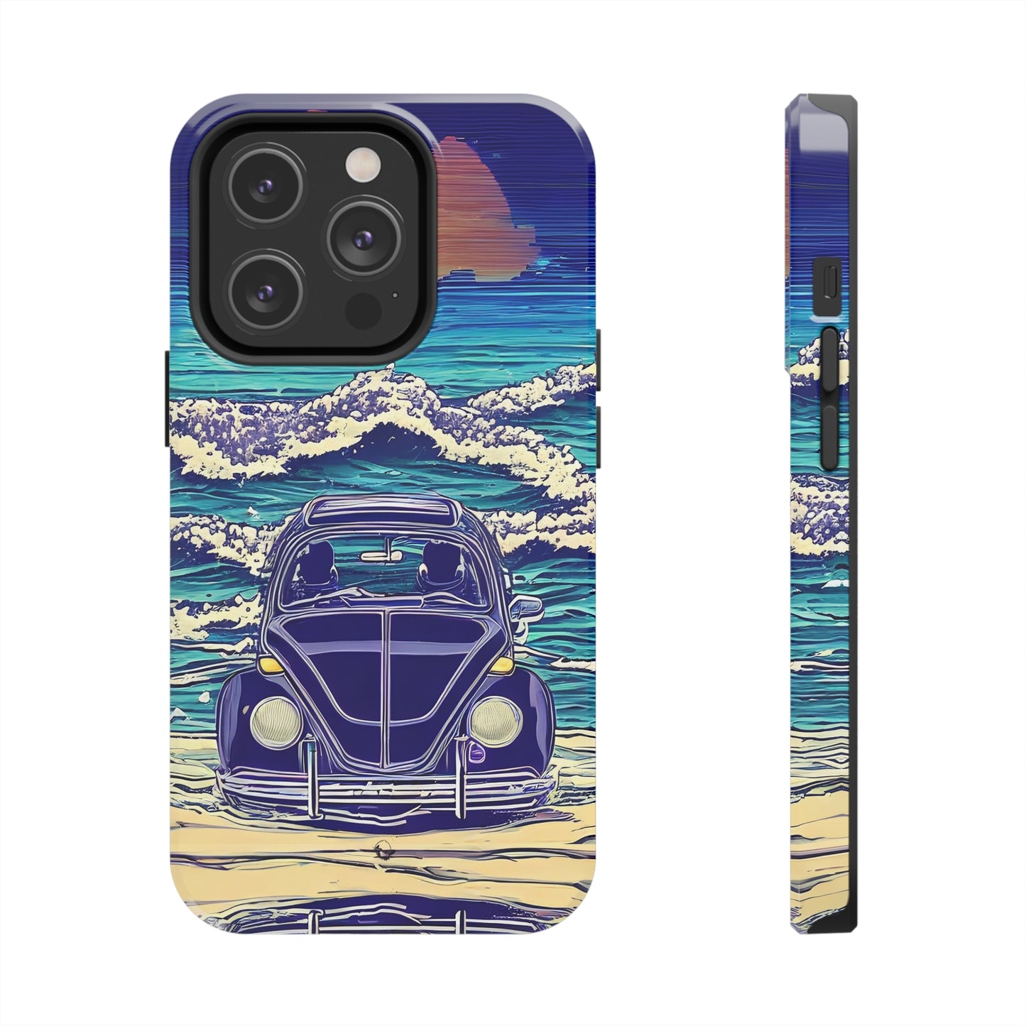 Blue VDub Beetle - Tough Phone Case