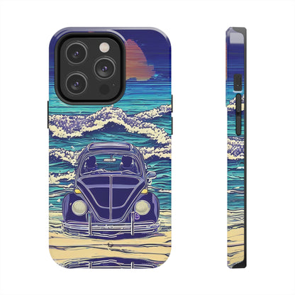 Blue VDub Beetle - Tough Phone Case