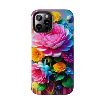 Vibrant Floral Splendor Tough Phone Case