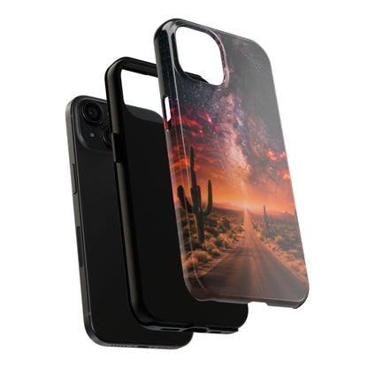 Desert Night Skyline Tough Phone Case