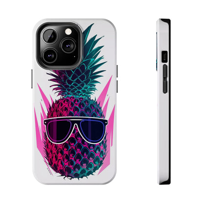 Sunglass Clad Pineapple Funk Tough Phone Case