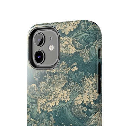 Tranquil Tides - Wave of Colors - Tough Phone Case