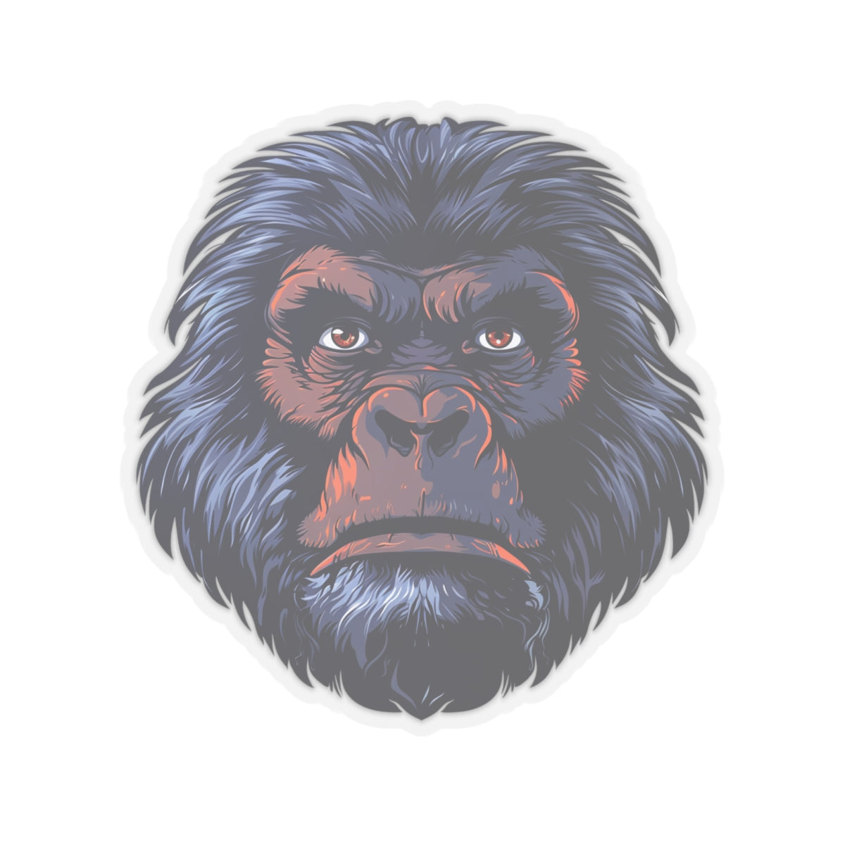 Enigmatic Sasquatch Vinyl Sticker