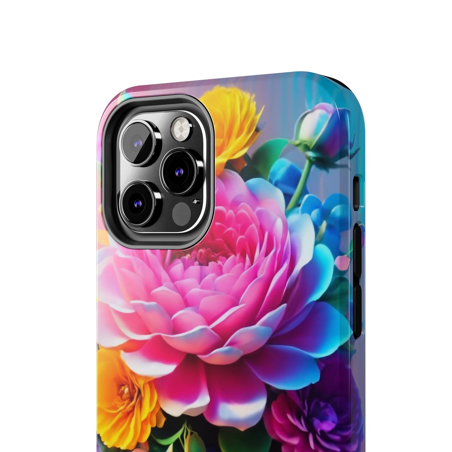 Vibrant Floral Splendor Tough Phone Case