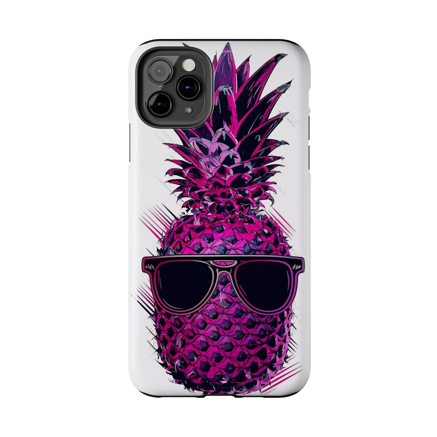 Pineapple Paradise Sunglasses Tough Phone Case