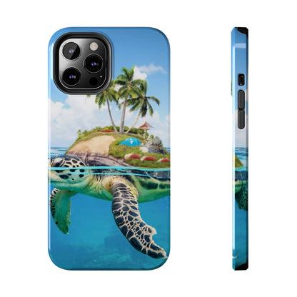 Island Turtle Ocean Adventure Tough Phone Case