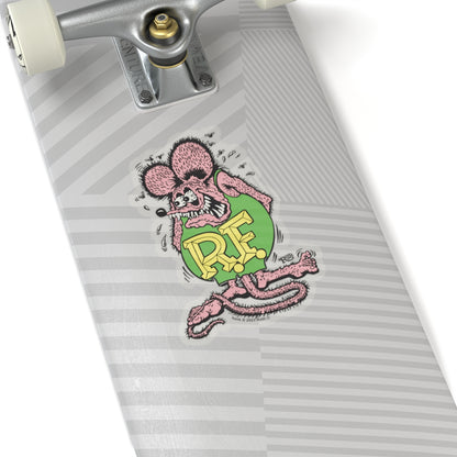 Pink Punch Rat Fink Sticker