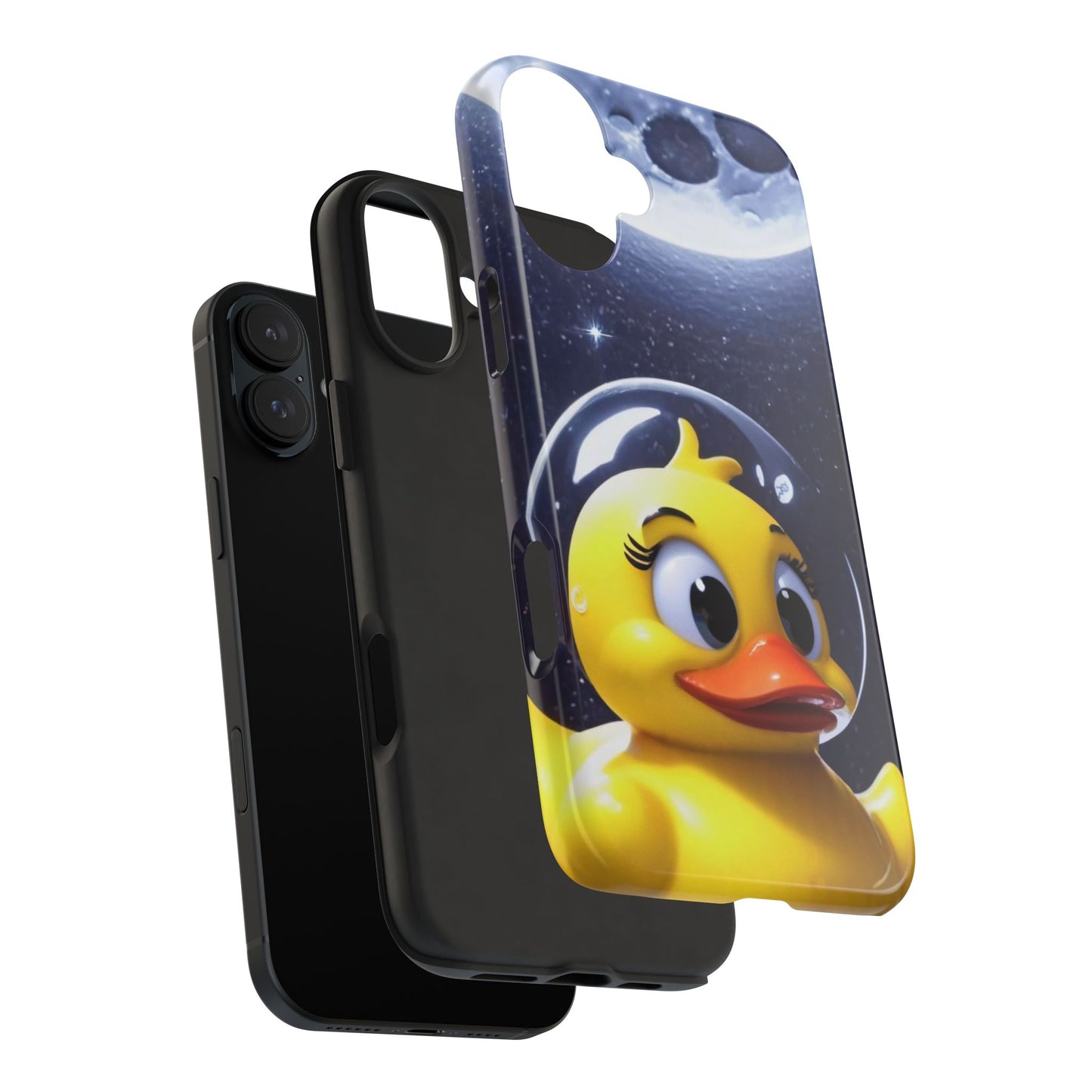 Lunar Space Duck Adventure Tough Phone Case