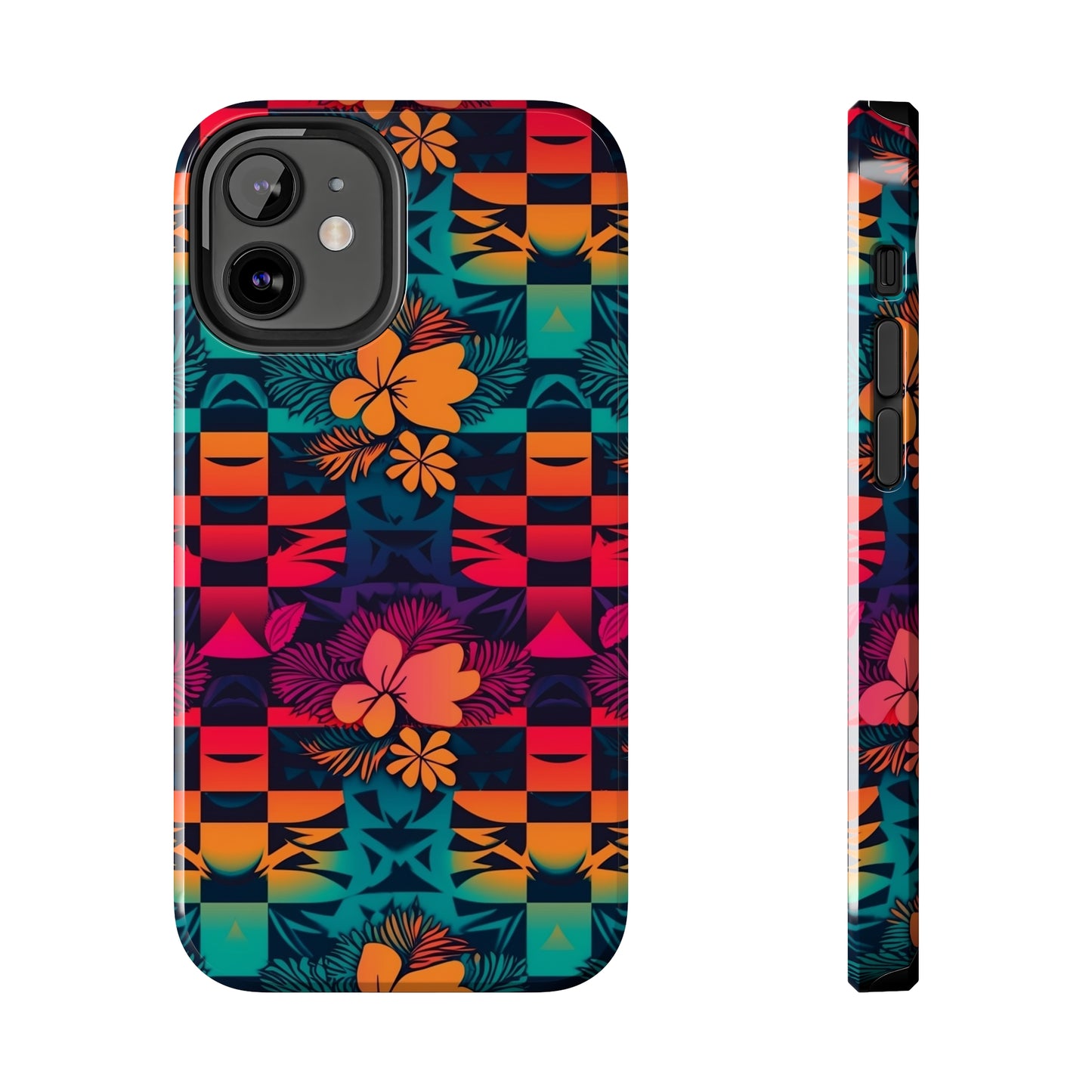 Electric Plumeria - Hawaiian Tough Phone Case