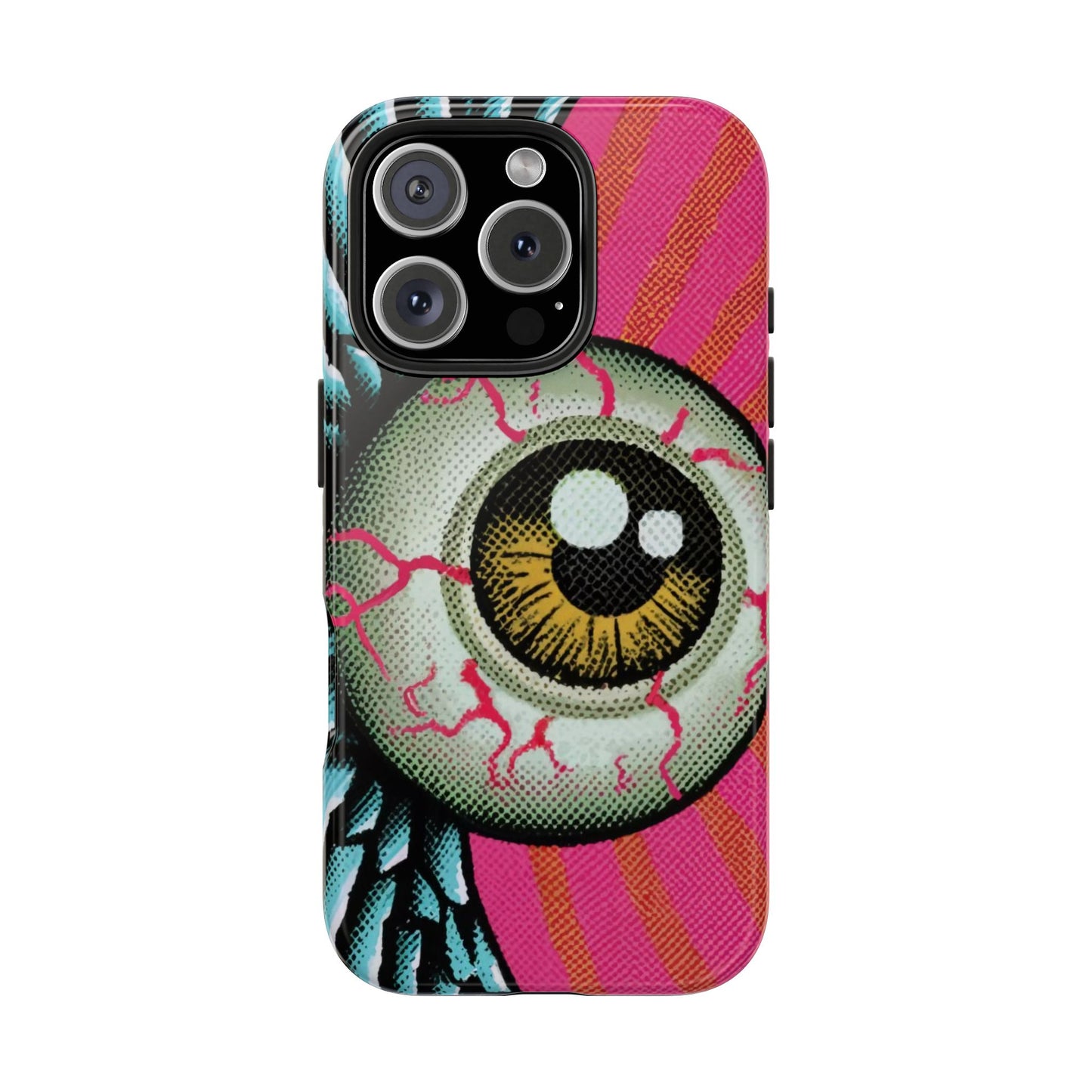 Winged Eye Pop Art Tough iPhone Case