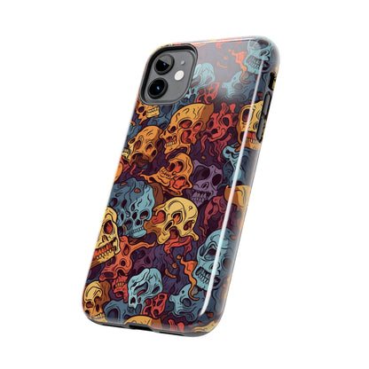 Skeletal Flow - Deathly Protection - Tough Phone Case