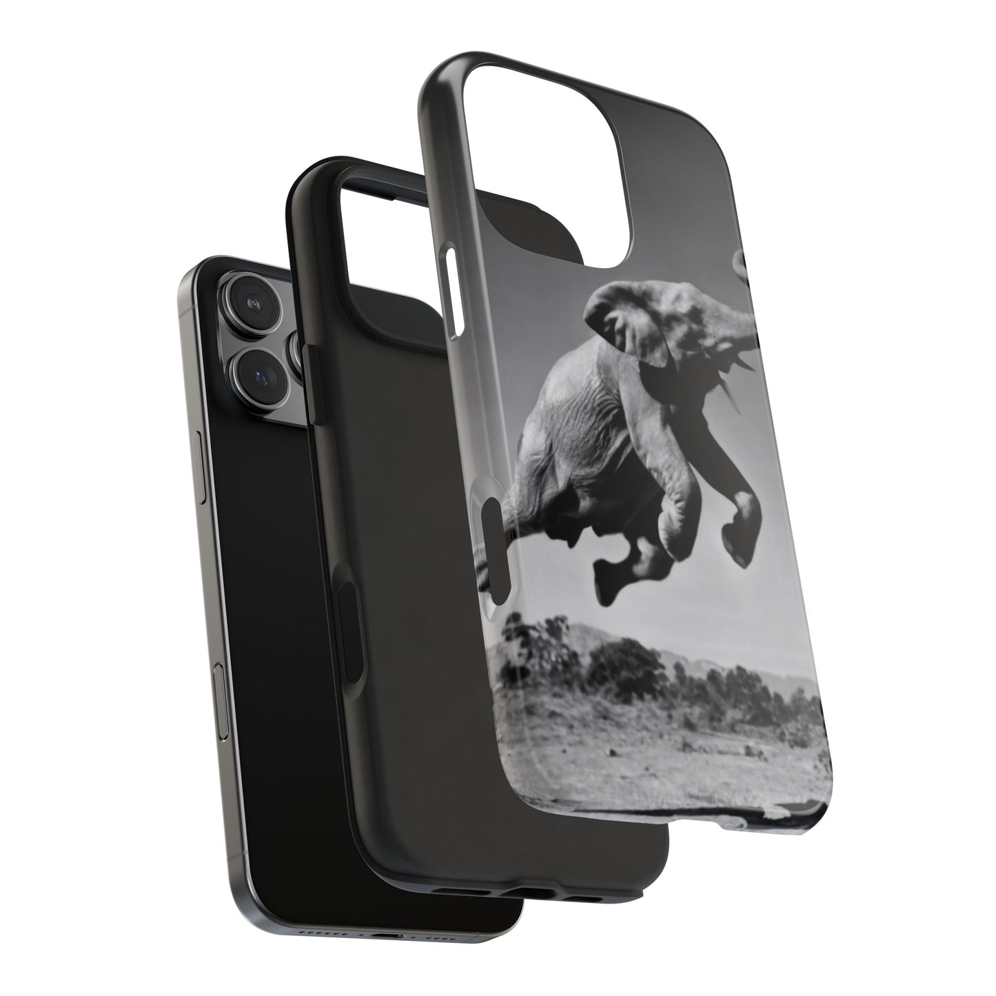 Majestic Elephant Leap Tough Phone Case