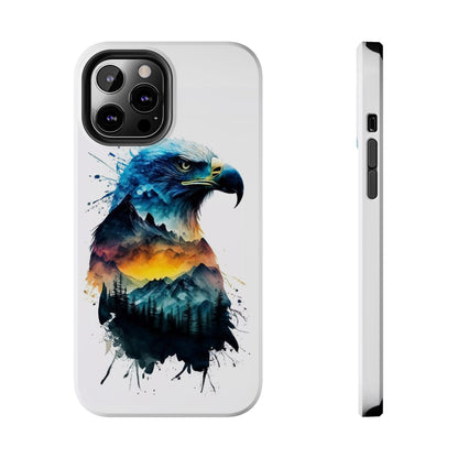 Intense Gaze Bald Eagle Tough Phone Case