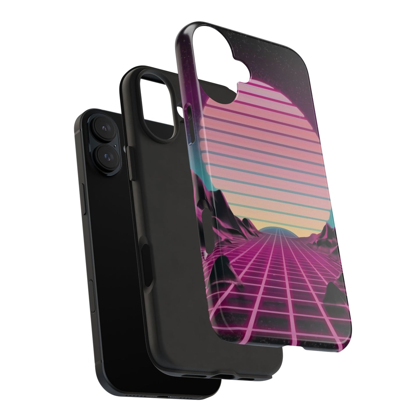 Neon Horizon Defender GridCase