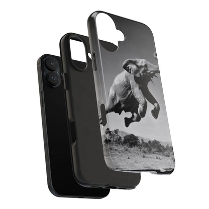 Majestic Elephant Leap Tough Phone Case