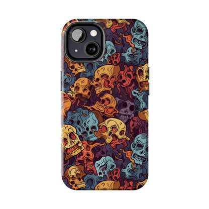 Skeletal Flow - Deathly Protection - Tough Phone Case