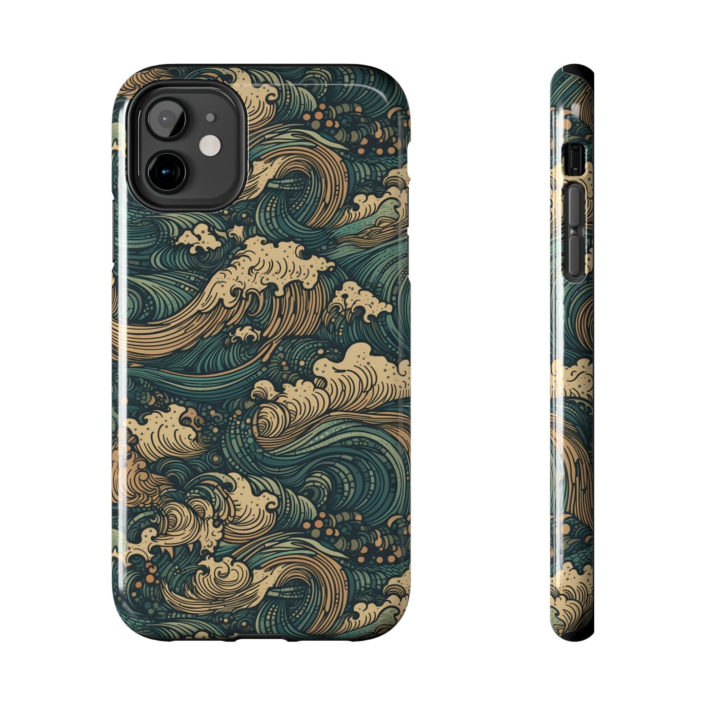 Creamy Swells - Wave of Colors - Tough Phone Case