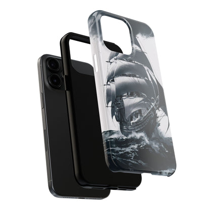 Tempest Voyage Pirate Ship Tough Phone Case