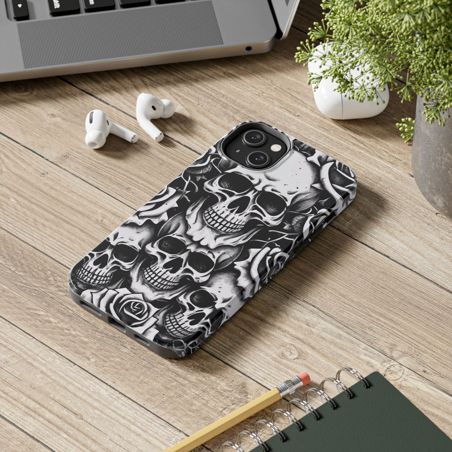 Monochrome Mortality Defender Case