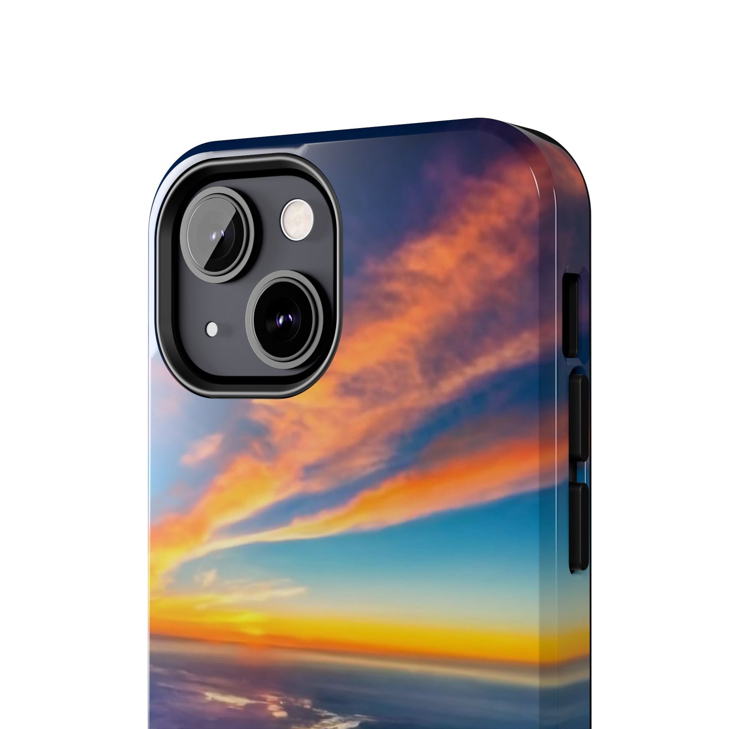 Celestial Sunset Earth View Tough Phone Case