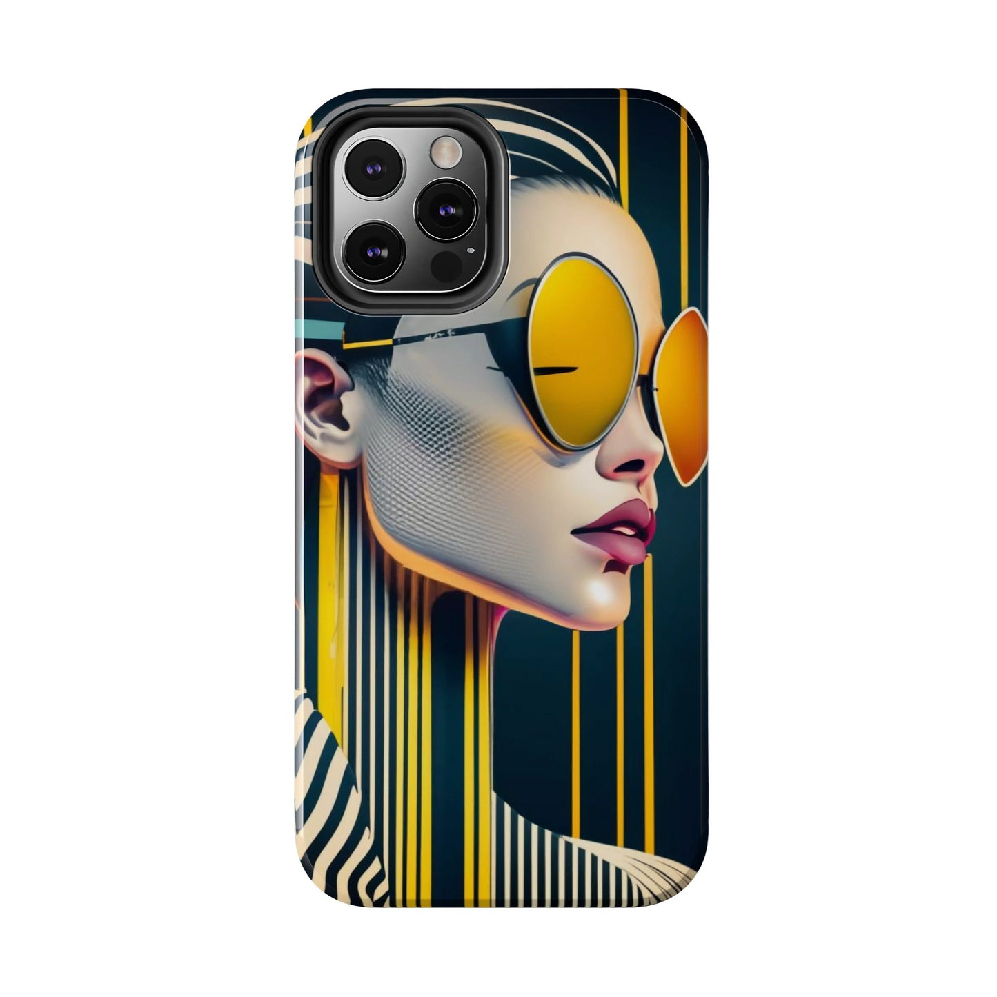 Shinkawa-Inspired Sunglasses Woman Tough Phone Case