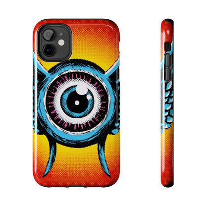 Bursting Vision Winged Eye iPhone Case