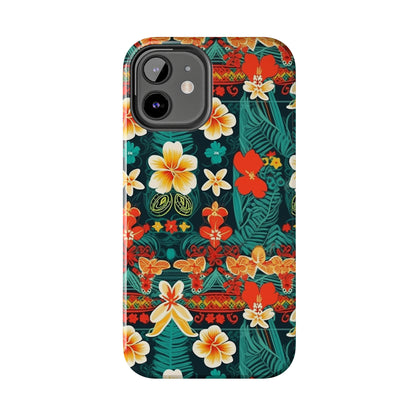 Hibiscus Haze - Hawaiian Tough Phone Case