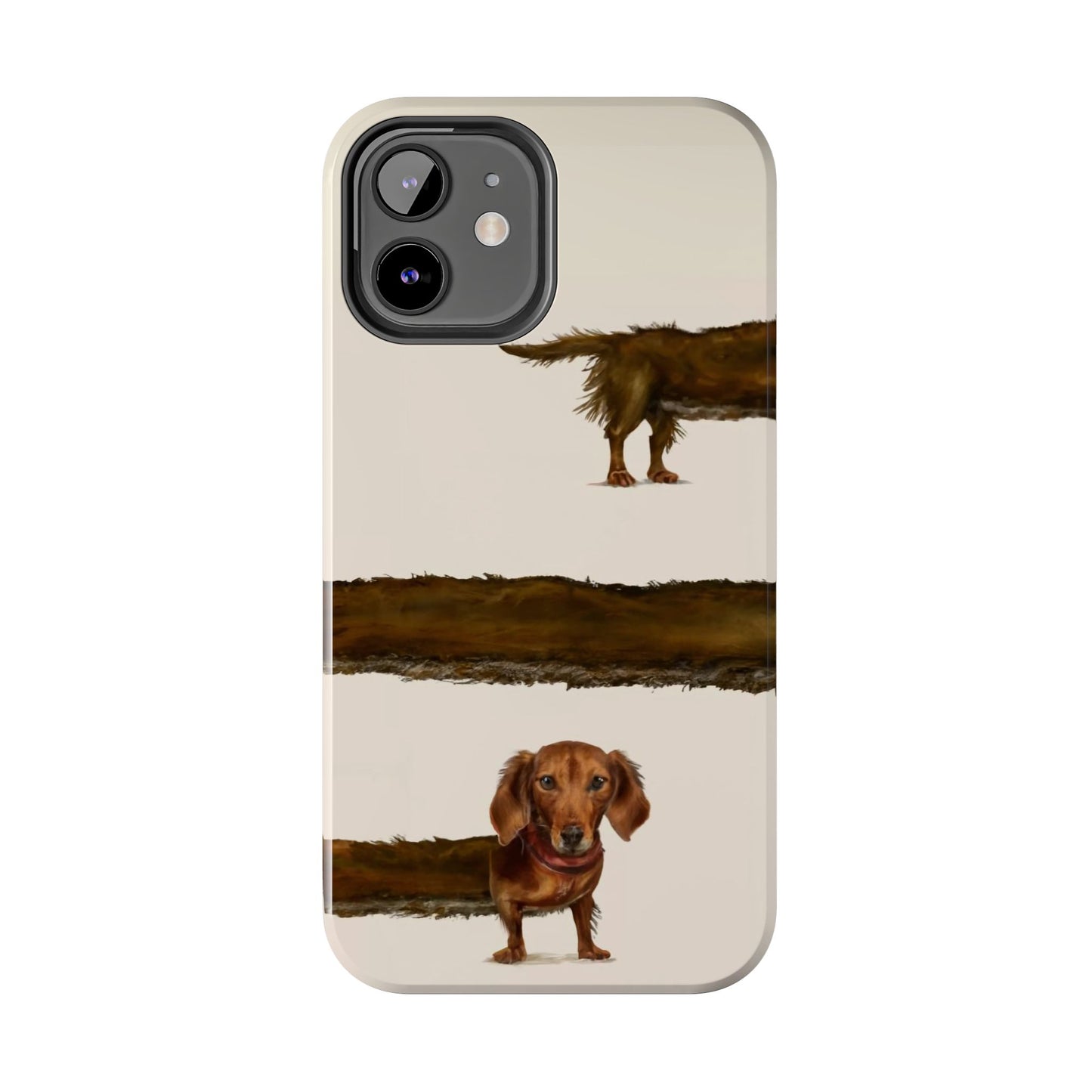 Wraparound Dachshund Long Dog Tough Phone Case