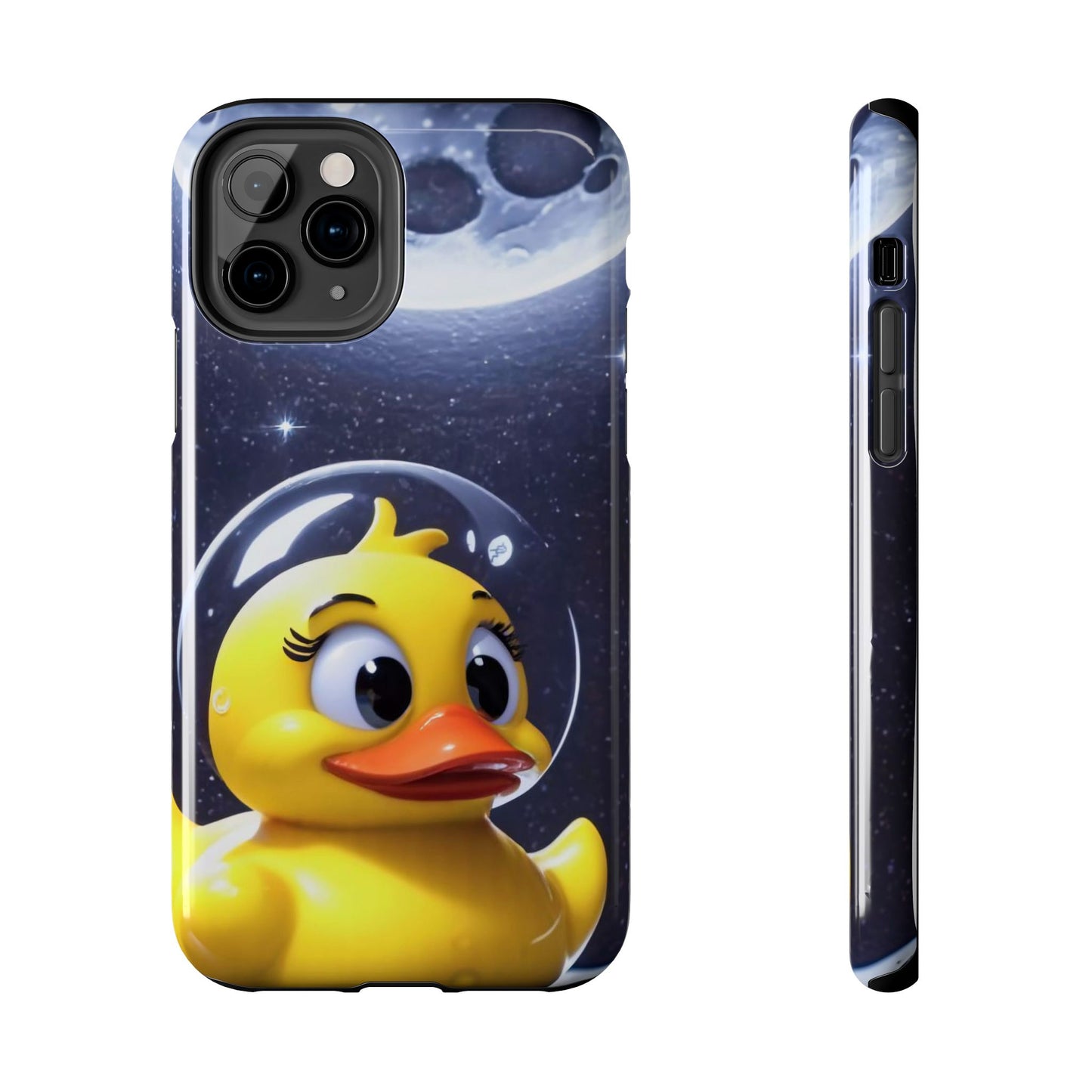 Lunar Space Duck Adventure Tough Phone Case