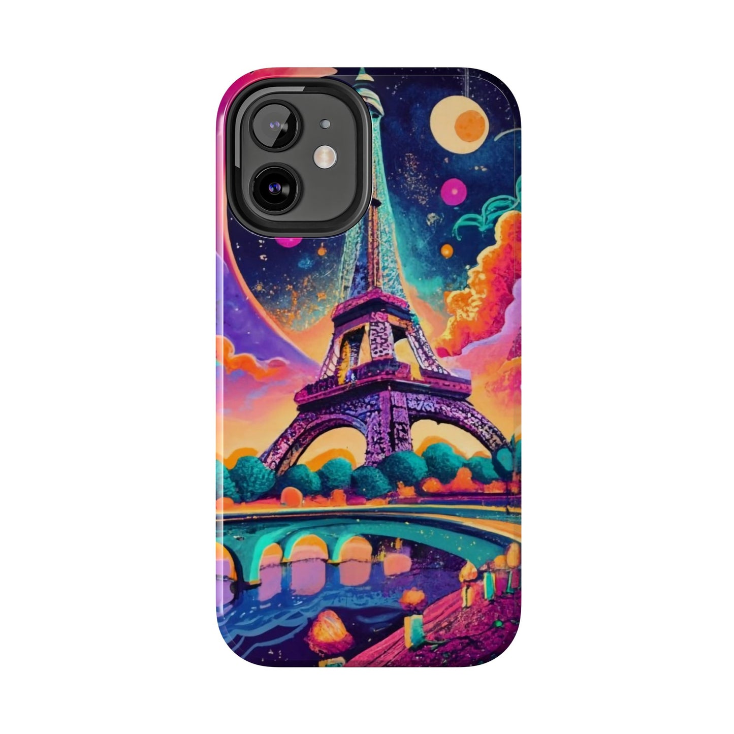 Vibrant Parisian Skyline ArmorGuard Case