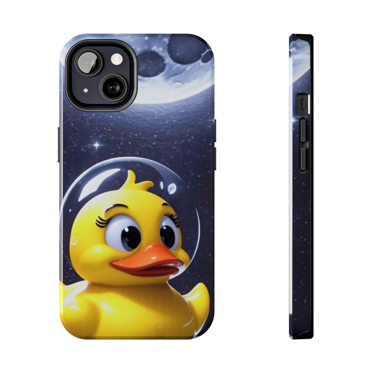 Lunar Space Duck Adventure Tough Phone Case