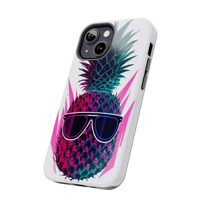 Sunglass Clad Pineapple Funk Tough Phone Case