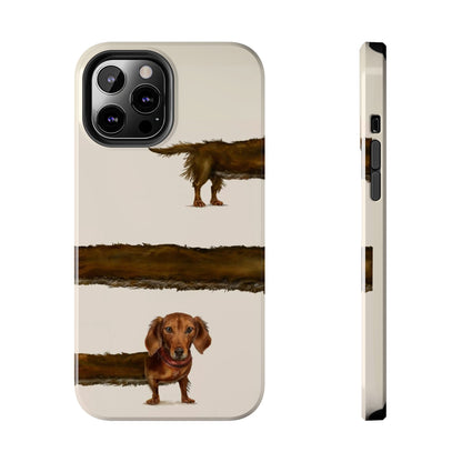 Wraparound Dachshund Long Dog Tough Phone Case